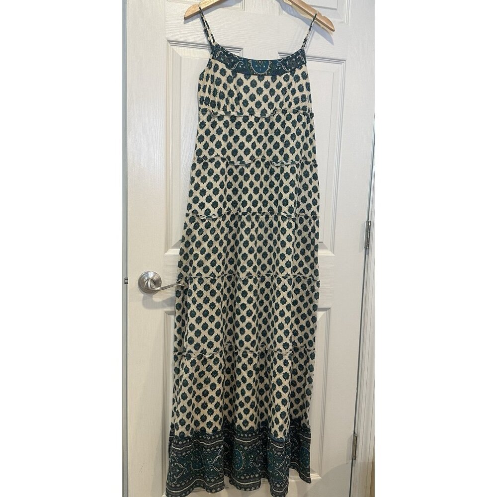 juicy couture Bohemian Tiered Maxi Dress Size 8 Nwt